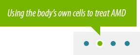 Using the body's own cells to treat AMD